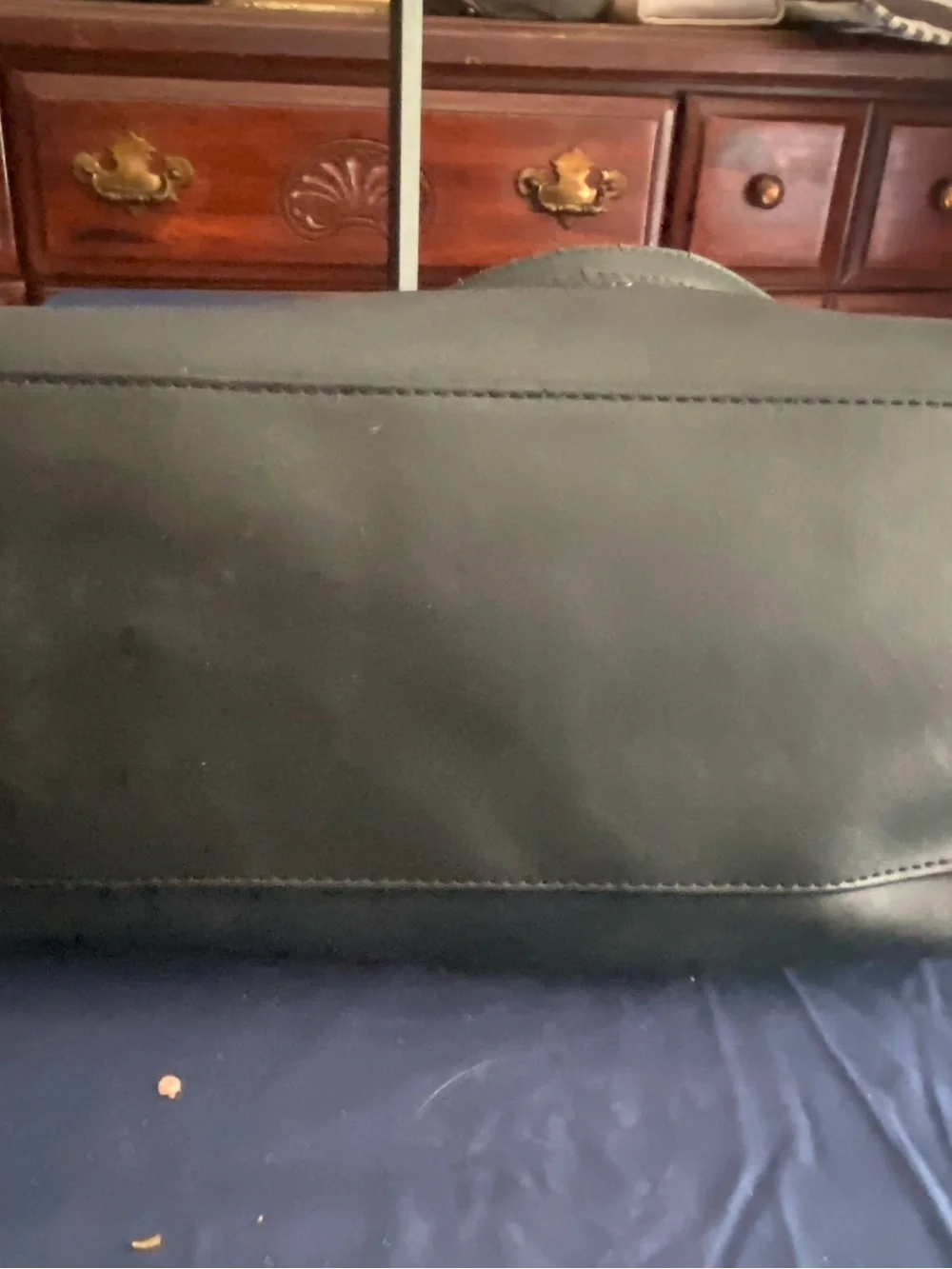 Vintage Nine West Triple Compartment Carryall Hobo Bag | Black Y2K Era